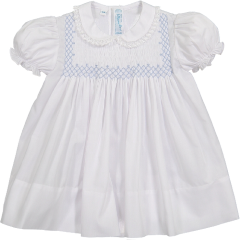 Vintage Smocked Bodice Dress