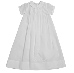 Boys Embroidered Collar Special Occasion Gown Set