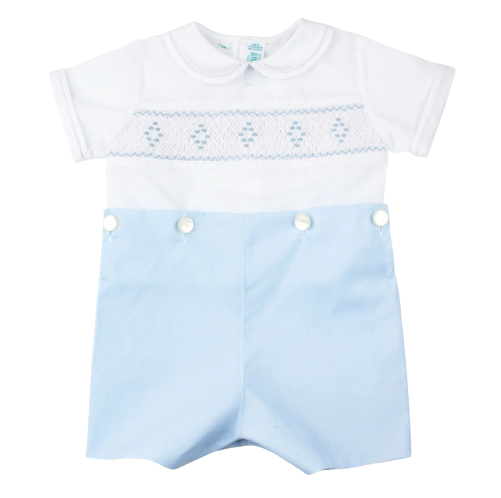 Smocked Diamond Bobby Suit