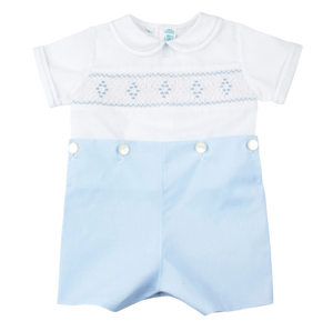 Smocked Diamond Bobby Suit