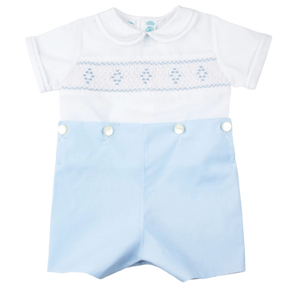 Smocked Diamond Bobby Suit