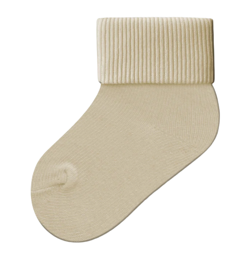 Piccolo Infant Triple Roll Socks - Ivory