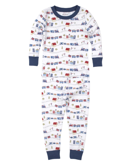 Railway Train Pajama Set