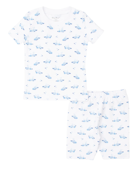 Boys Short Pajama Set -Whale Wishes