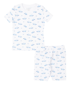 Boys Short Pajama Set -Whale Wishes