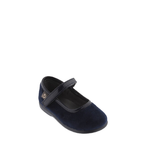 ALBA Velvet Mary Jane Navy