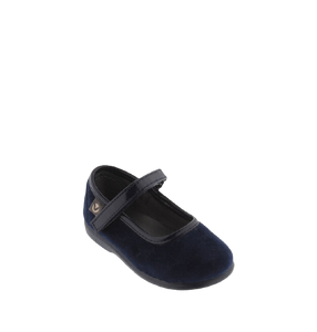 ALBA Velvet Mary Jane Navy