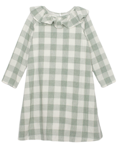 Meadow Plaid Woven Dress Mabel & Honey