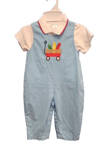 Longall, Blue Check, Wagon