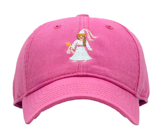 KIDS PRINCESS ON BRIGHT PINK HAT