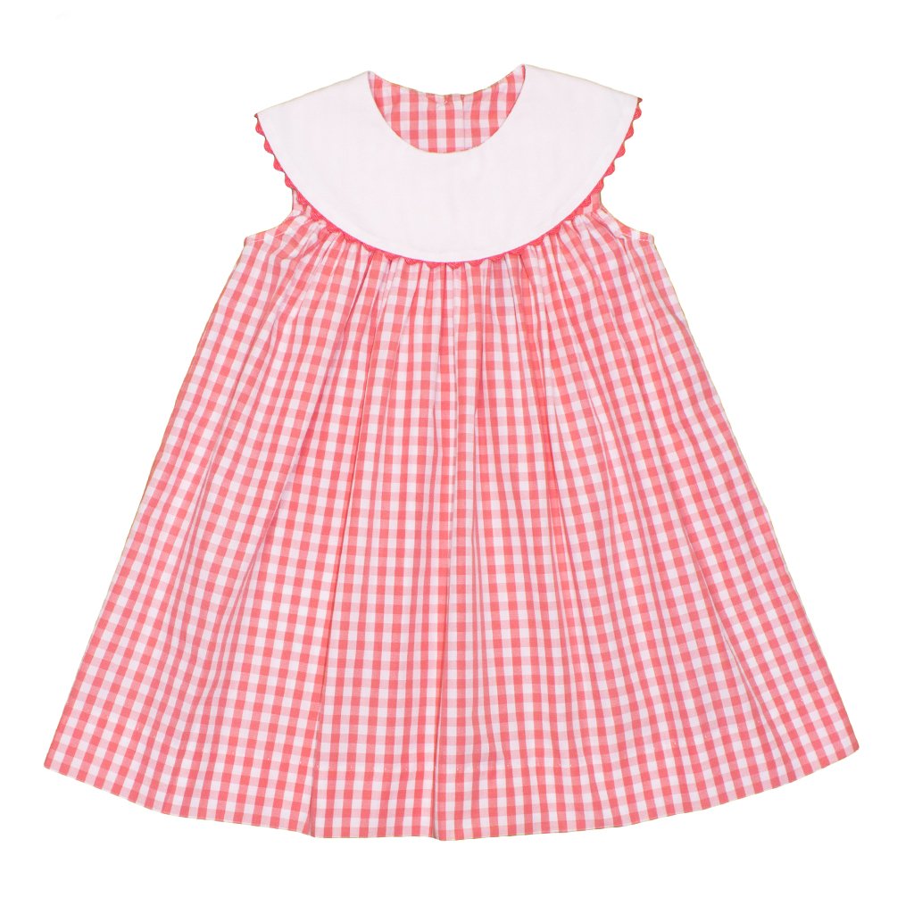Red Windowpane Dress