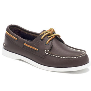 SPERRY KID’S AUTHENTIC ORIGINAL BOAT SHOE BROWN LEATHER