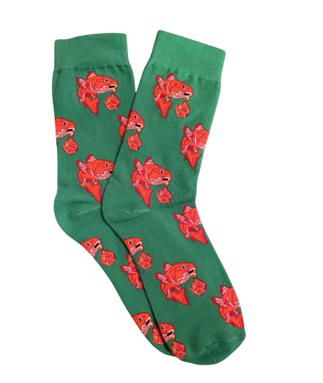 Santa's Swap Sock Redfish - Men's