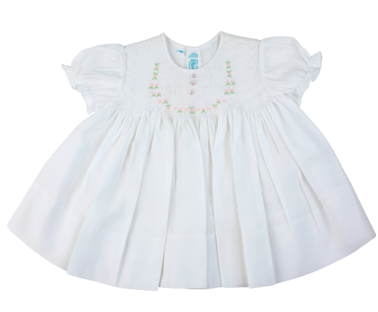 Smocked Rose Dress