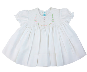 Smocked Rose Dress