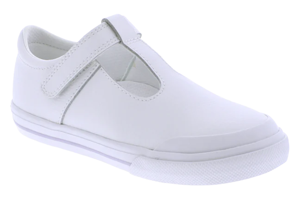 FOOTMATES DREW WHITE - LEATHER