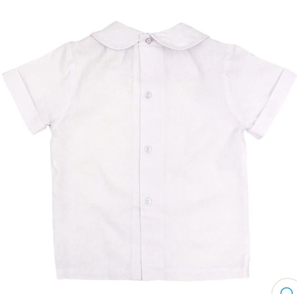 Boys Peter Pan Collar Shirt