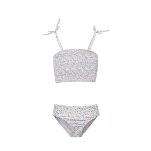 Santa Rosa Petite Floral Two-Piece Swimsuit