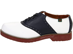 Varsity White/Black Saddle Oxford (Youth/Adult) 6300BK