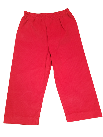 LEO, CORDUROY PANTS, RED