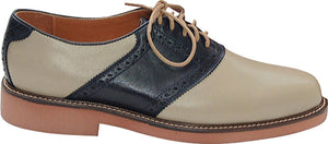 Saddle Oxford Khaki/Navy