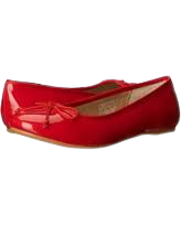 Nellie Red Patent Flat
