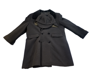 Dress Coat, Wool, Navy