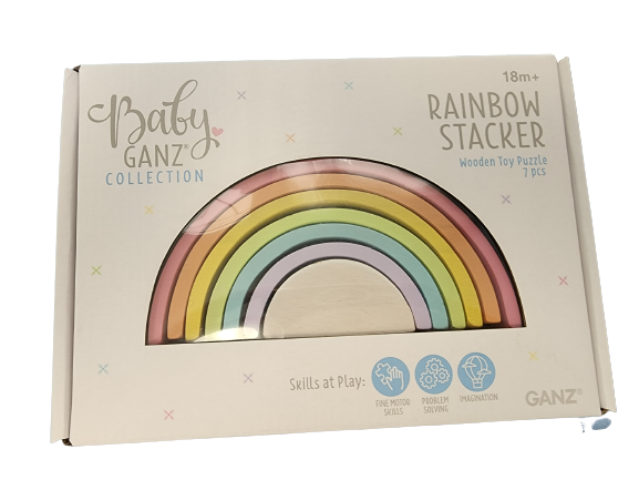 Stacker Toy, Rainbow