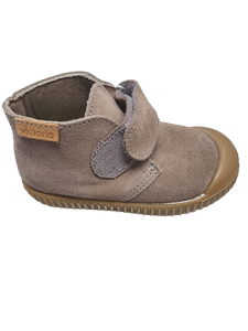 Victoria Boys Boot - Velcro - Taupe