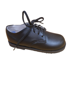 Black Leather Oxford