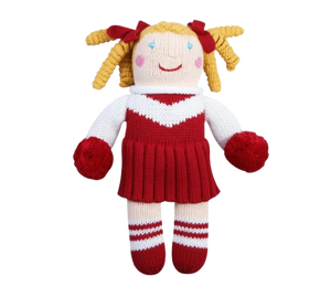 Knit Cheerleader Red and White