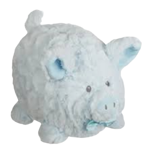 Ganz Plush Piggy Bank - Blue