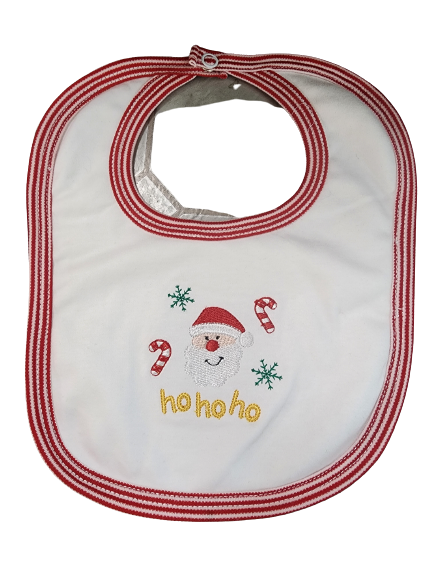 Ho Ho Ho Christmas Bib