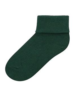 Piccolo Triple Roll Socks - Hunter Green