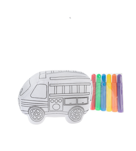 Ganz Firetruck Mini Coloring Kit