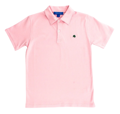 Boys Knit Polo - Sorbet