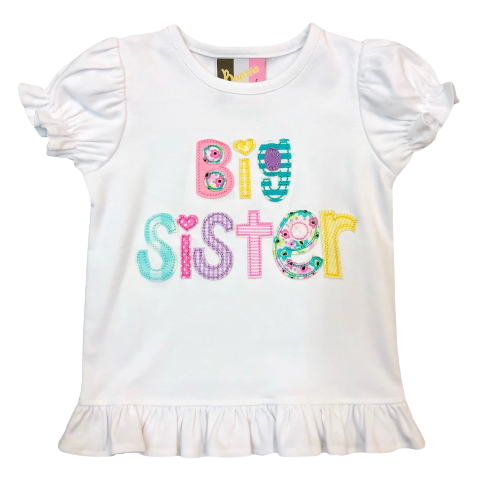Big Sister Applique Shirt