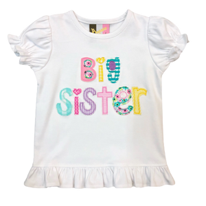 Big Sister Applique Shirt