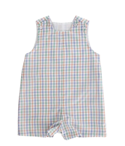 Sunkist Plaid, John John Short w/Tab