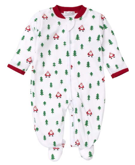 Christmas Cheer Footie w/Zipper