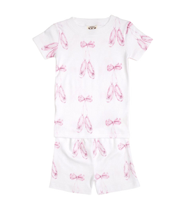 Loungewear, Ballerina Print, Short Set