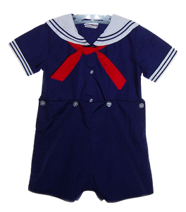 Classic Sailor Suit by Petit Ami Navy