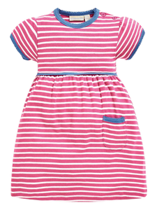 Essential Stripe Summer Dress, Orchid