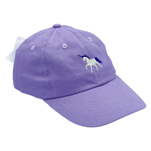 Unicorn Bow Baseball Hat (Girls)