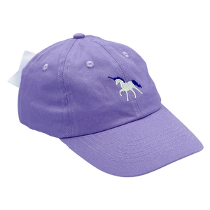 Unicorn Bow Baseball Hat (Girls)