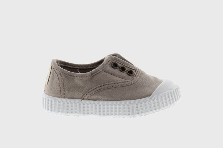 1915 English Washed Canvas No Laces Beige