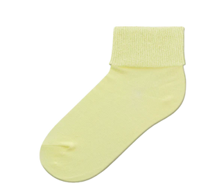 Piccolo Triple Roll Socks - Yellow