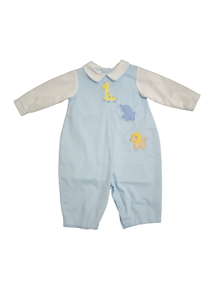 Longall - Light Blue - Zoo Animals