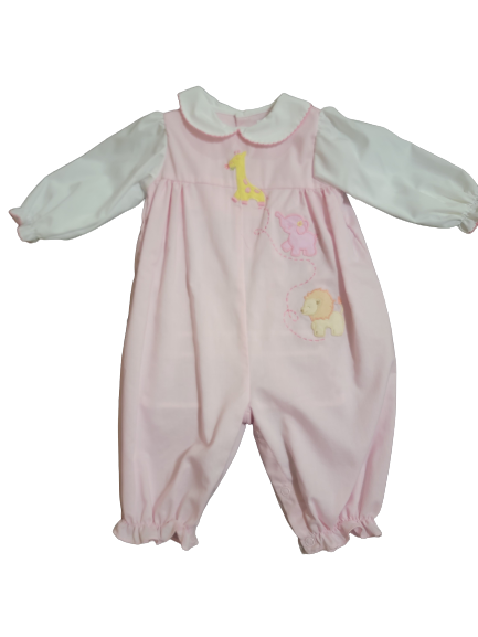 Longall - Zoo Animals - Pink