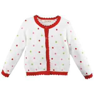 Lollipop Polka Dot Knit Sweater
